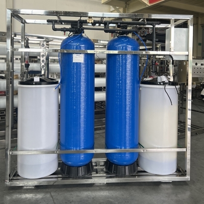 1t/h Ro Frp Pressure Vessel Safety Water Filter Purified Water Drinker Ro Plant