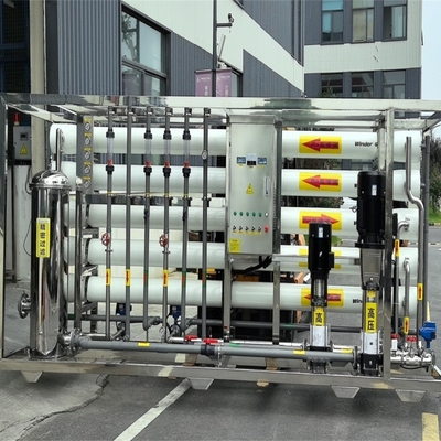 Reverse Osmosis Membrane Separation Remove Dissolved Salts Ro System Automatic Water Purification Plant for Commercial