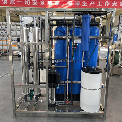 1000l/h Reverse Osmosis Water Purification Water Treatment Equipment With Uv Disinfector/ozone Generator Machine