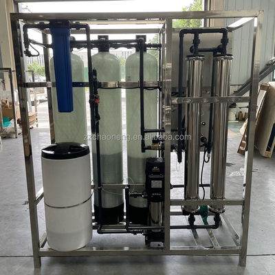 1000l/h Reverse Osmosis Water Purification Water Treatment Equipment With Uv Disinfector/ozone Generator Machine