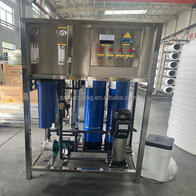 1000l/h Reverse Osmosis Water Purification Water Treatment Equipment With Uv Disinfector/ozone Generator Machine