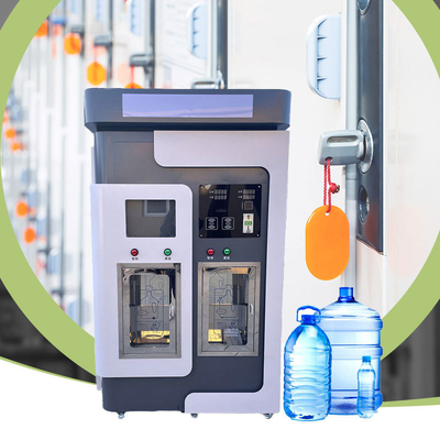 400-1200gallons/day Capacity Outdoor Indoor IC Coins Banknotes Credit Cards Support Customized Sale Water Vending Machine