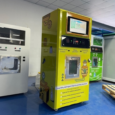 Two Coin and Banknote Payment Systems Vending Machines for Milk Laundry Detergent and Hand Sanitizer Liquid with SDK Function
