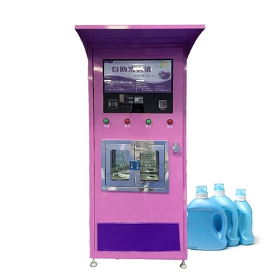 24 Hours Community Laundry Detergent Liquid Dispenser Vending Machine for Sale